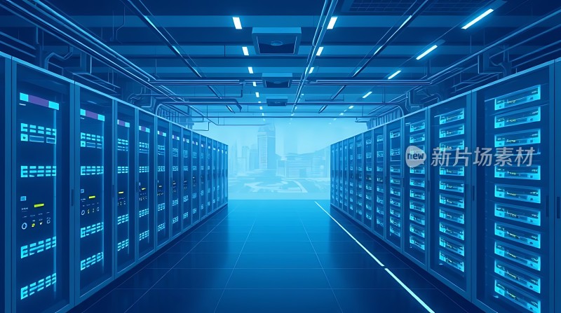 数据中心未来科技感