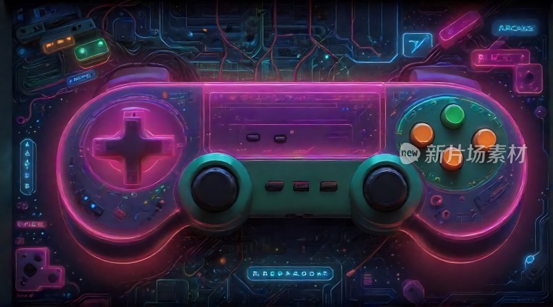 未来科技游戏手柄