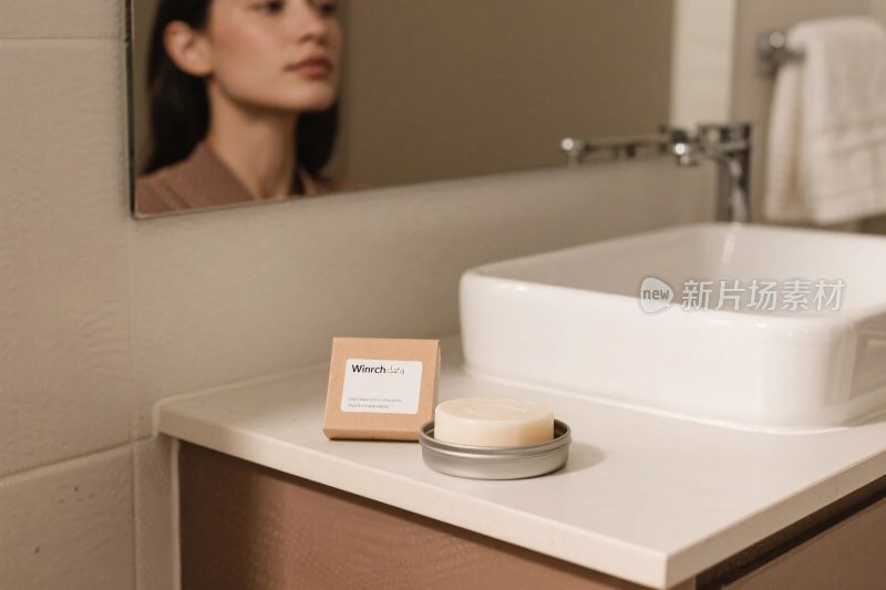 现代简约浴室洗手台