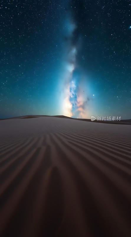 星空下的沙丘之旅