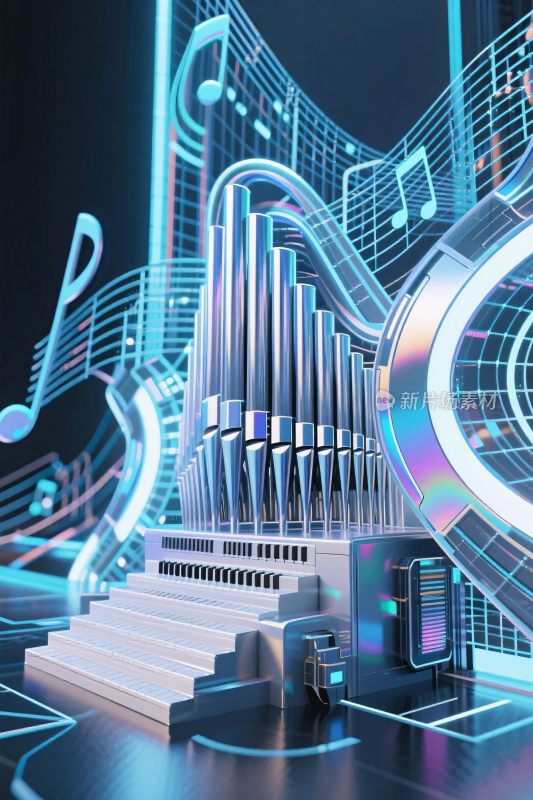 未来科技音乐空间