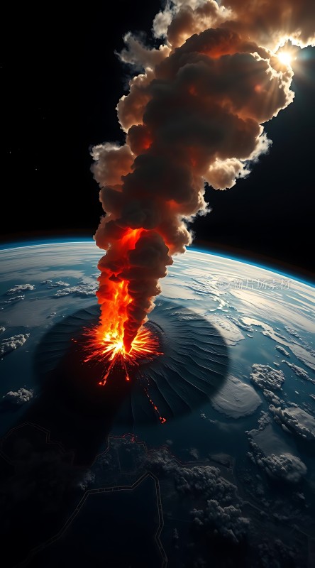 地球之火火山喷发震撼瞬间