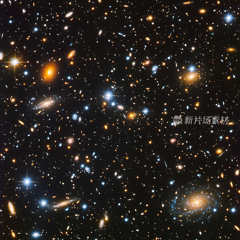 宇宙星河璀璨星海