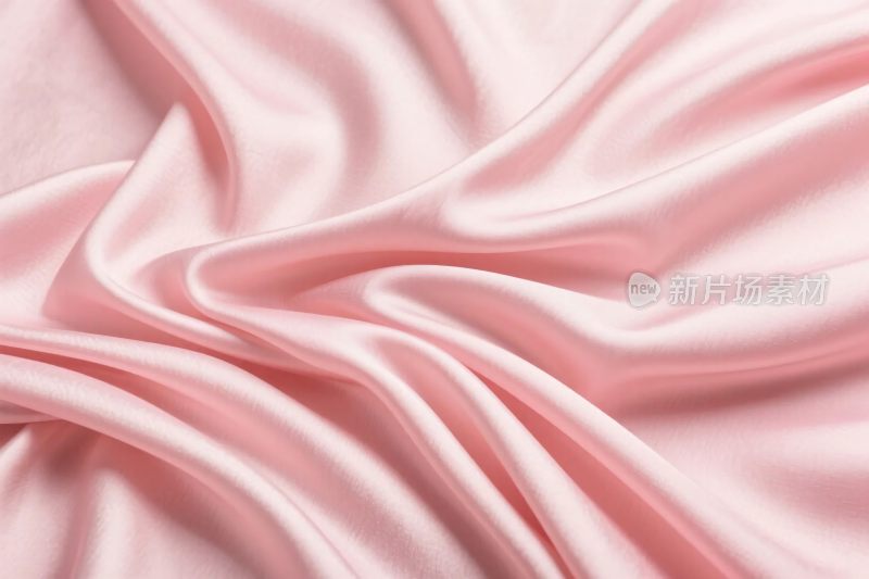 粉色丝绸布料纹理