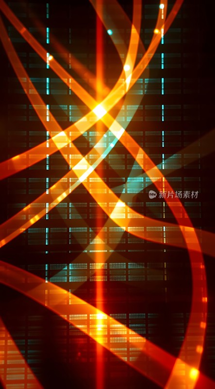 光束交织科技感