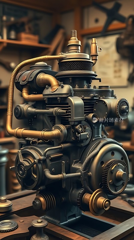 蒸汽机时代机械之美