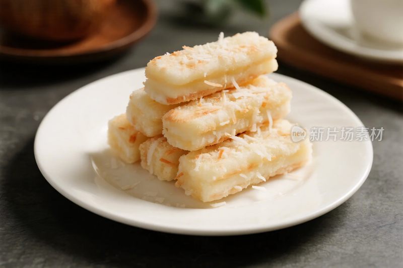 美食椰蓉甜点图