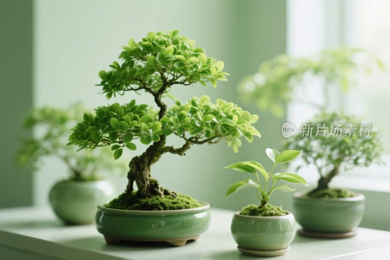 室内盆栽绿植景观