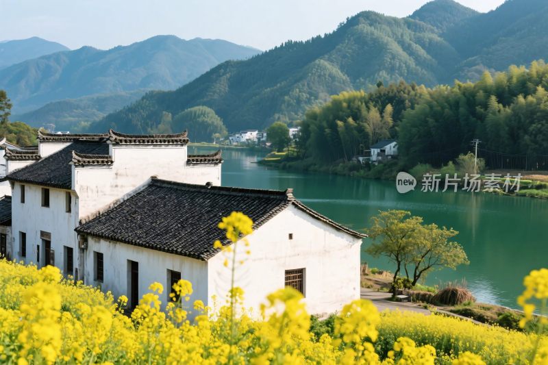 江南山水古建风光