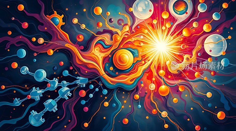 宇宙奇观星云与行星