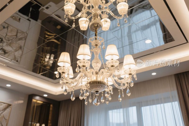 室内水晶吊灯装饰