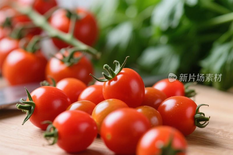 樱桃番茄静物图