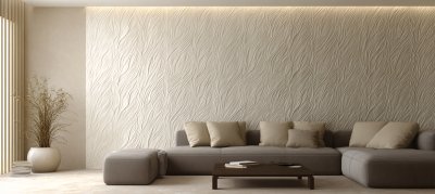 现代简约风客厅沙发背景墙