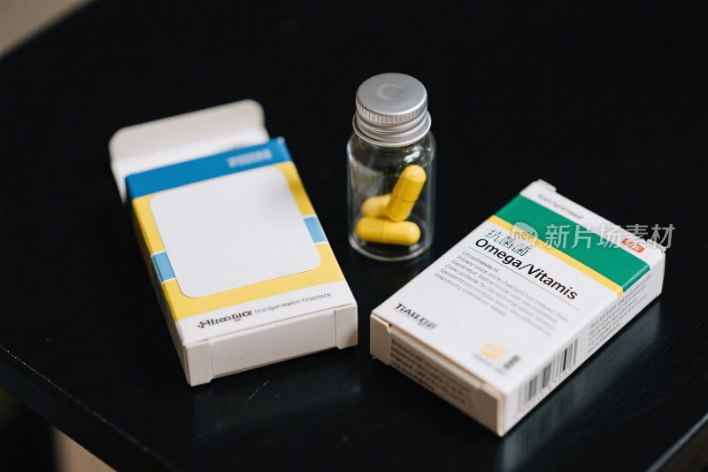 药品摆放摄影图