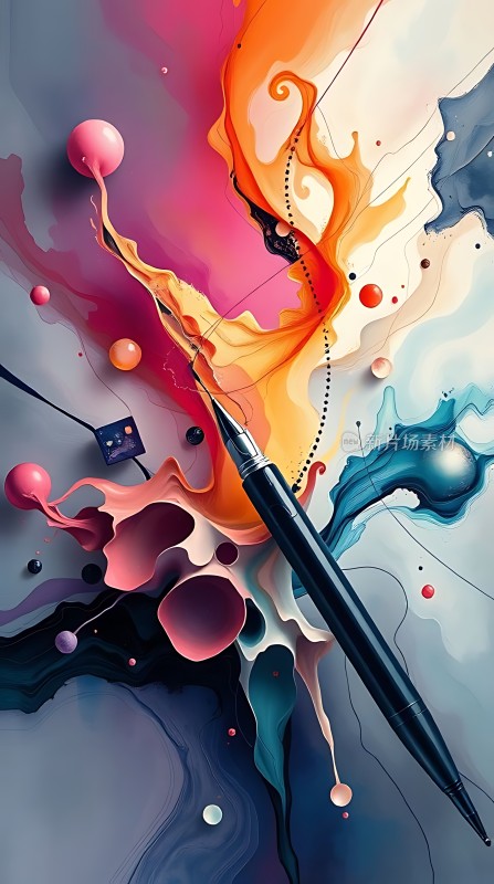 色彩笔触下的艺术世界