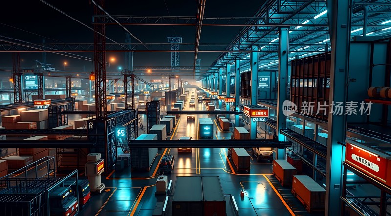 未来城市物流中心