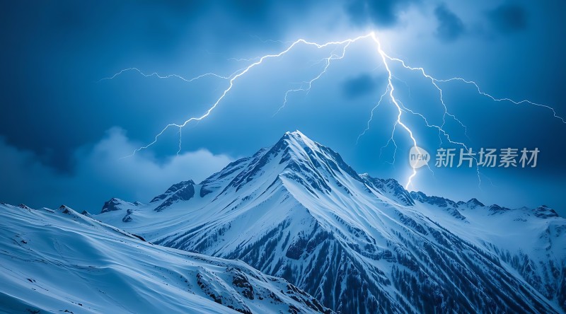 雪峰闪电