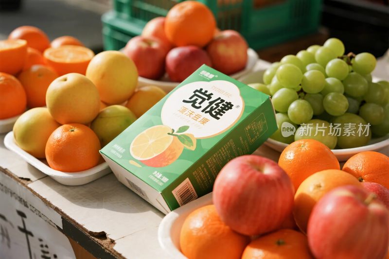 水果摊售卖场景