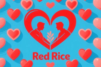 红色爱心人物插画 红色爱心人物插画