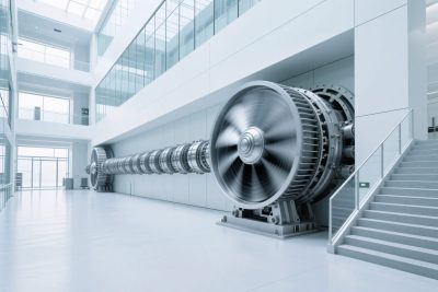 现代工业设备空间