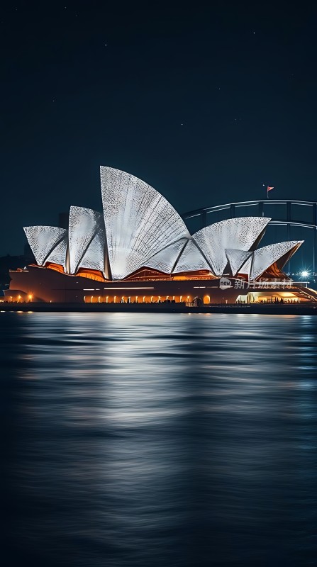 悉尼歌剧院夜景