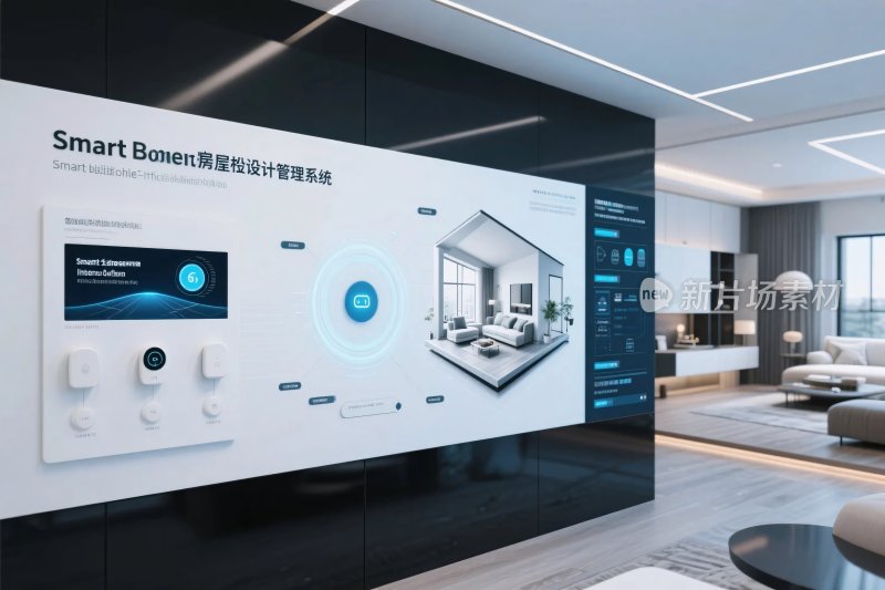 智能家居系统界面展示