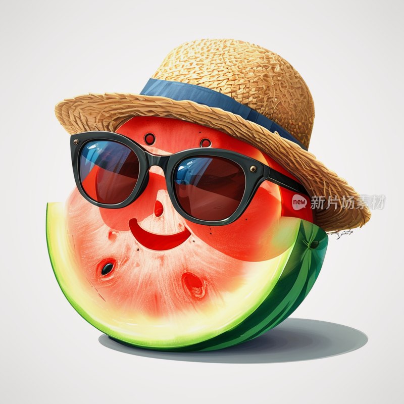 夏日西瓜配饰
