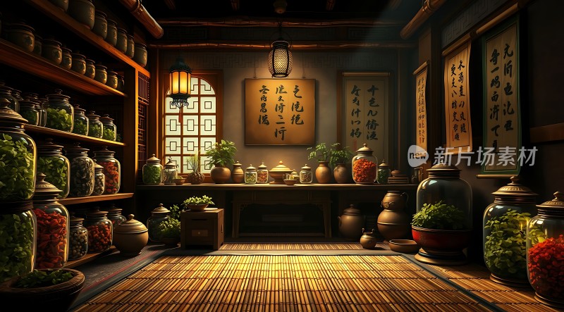 古风药铺秘境探秘