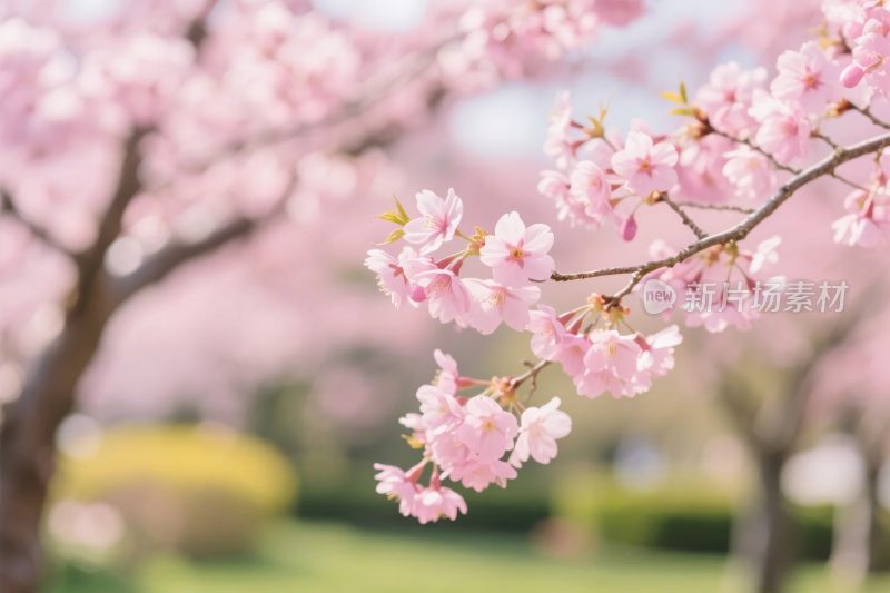 樱花春日摄影图