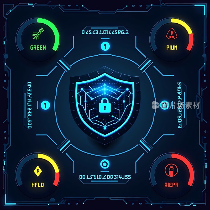 未来科技安全系统界面
