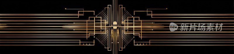 黑金科技线条图案