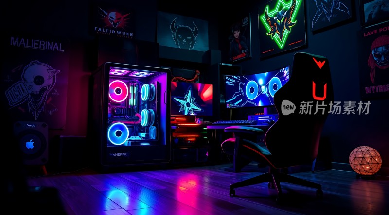 电竞游戏新片场素材