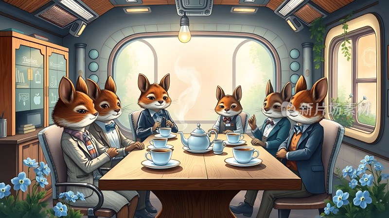 狐狸绅士茶话会