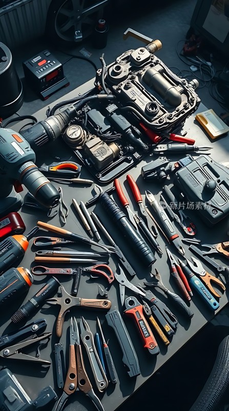 工具大集合展示各种修理工具和设备