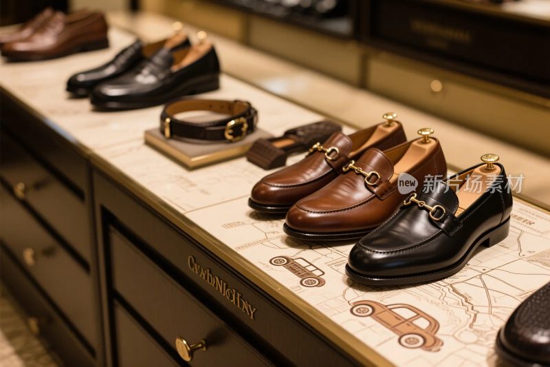 鞋店商品陈列图