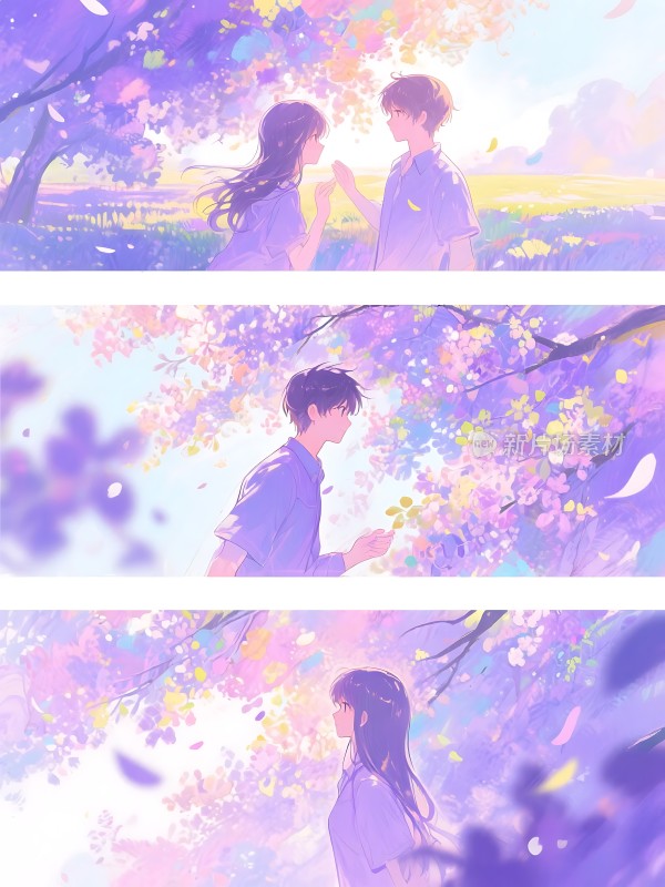春日约定樱花树下浪漫初遇