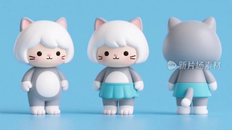 卡通玩偶形象展示