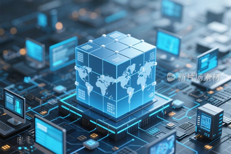 数字科技数据立方体