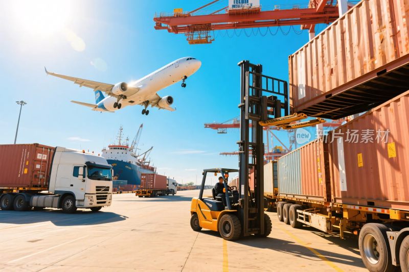 港口物流运输场景