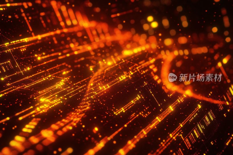 科技感炫彩光线背景图