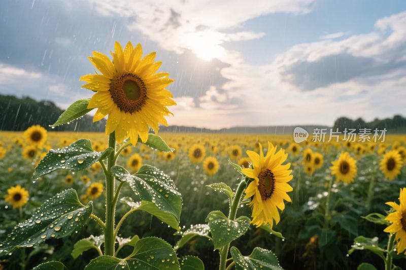 向日葵田园风景