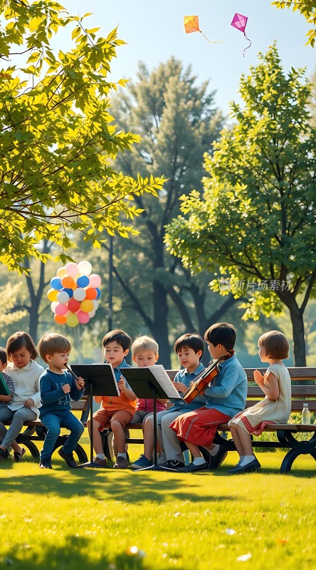 阳光下的音乐派对