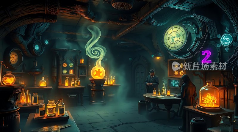 神秘实验室探索未知之旅