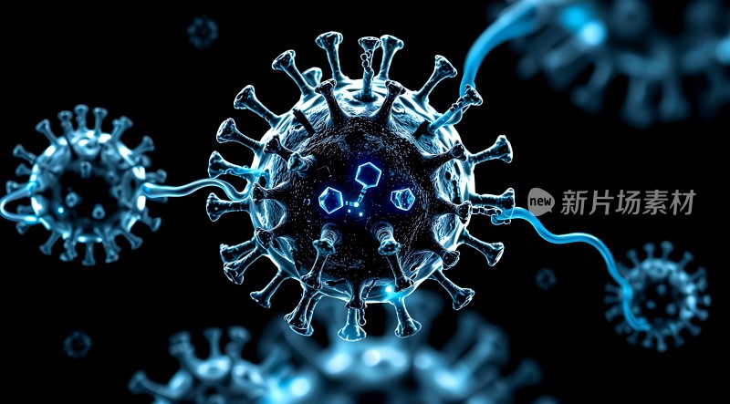 新片场素材 病毒入侵