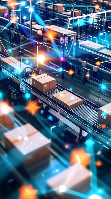 智能物流中心高效运作