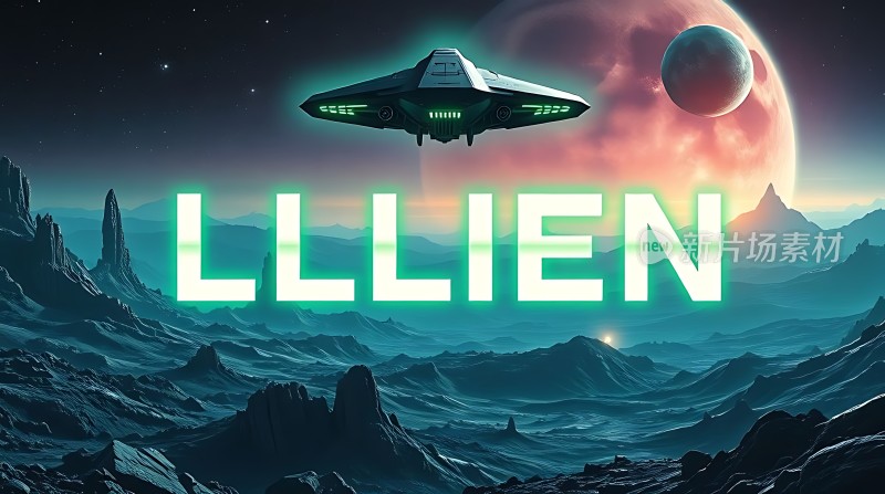 外星飞船探索未知宇宙