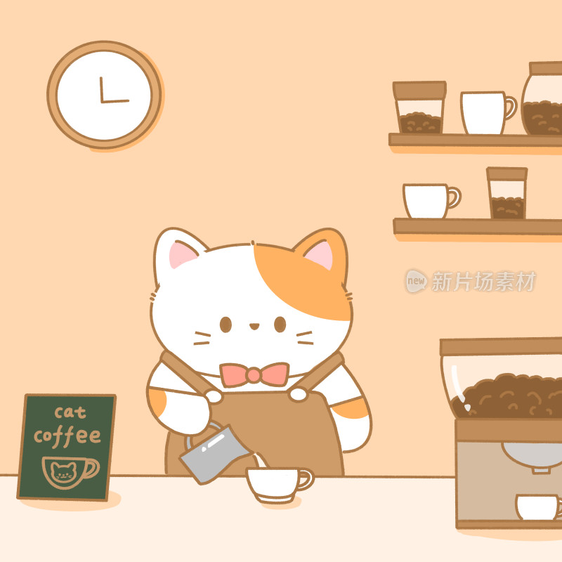 猫咪咖啡店