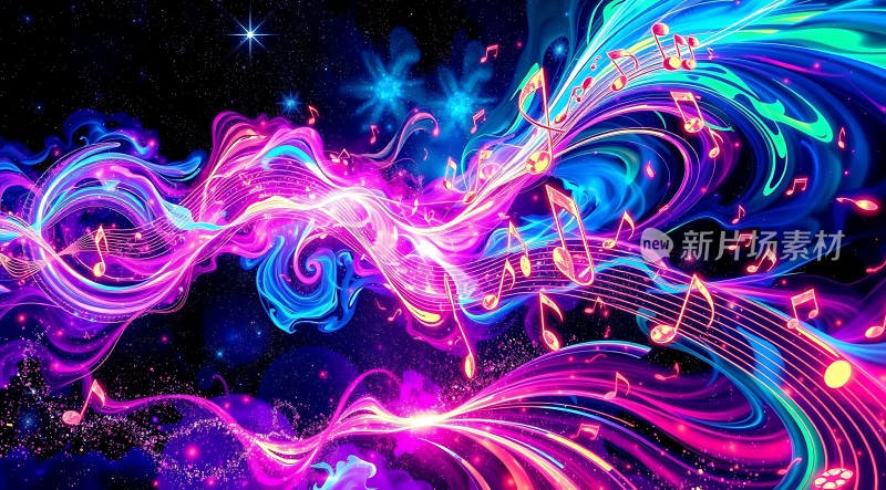 彩色音符旋律