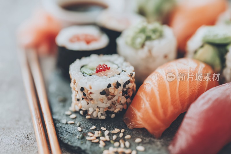 美味寿司拼盘