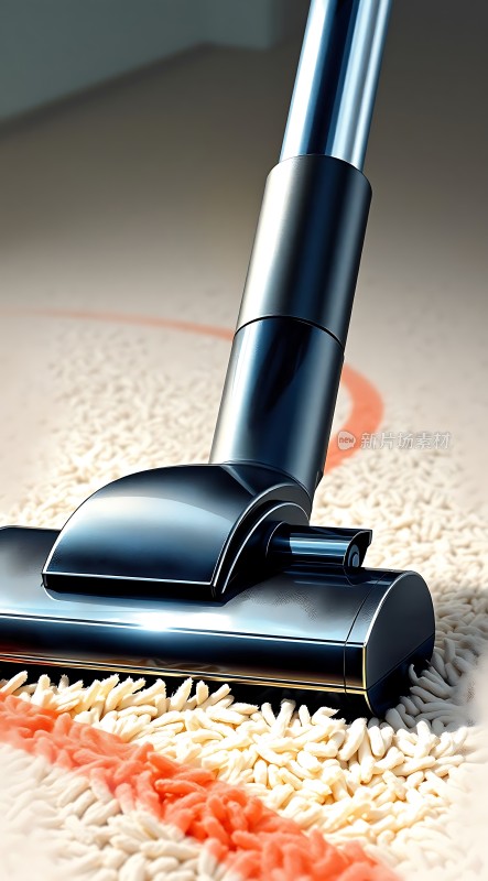 吸尘器清洁地毯
